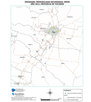 Mapa sedes Programa Terminalidad Secundaria Tucumán