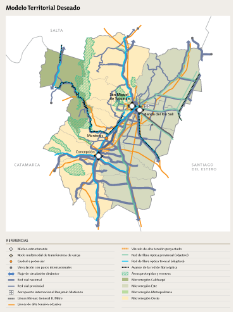 Mapa Modelo deseado Tucumán 2014