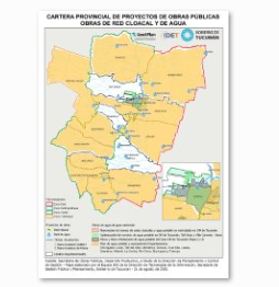 Mapa Proyectos de obras de agua potable y cloacas v1 2020