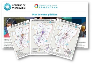 GeoSPlan realizó la georreferenciación del Plan de Obras Públicas de la provincia de Tucumán